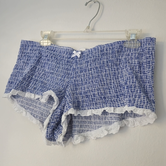 Victorias Secret PINK by Frankies Bristol Poplin Shorts Womens X-Large - Picture 3 of 11